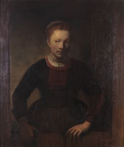 Image of Dutch Girl (copy after Rembrandt)