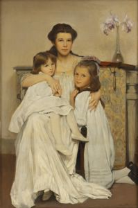 Image of The Artist's Wife and Daughters