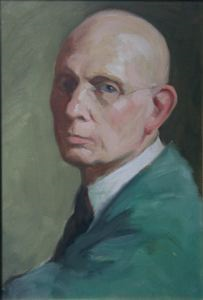 Image of Bald, Self Portrait