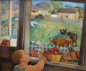 Image of Cache Valley Innocence (Dale at the Window)