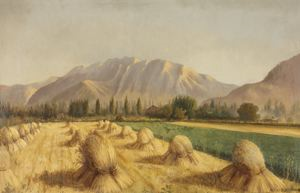 Image of Harvest Time Utah County or "Timpanogos Harvest"