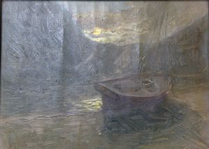 Image of untitled (sketch of boat)