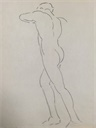 Image of Standing Nude Man #341