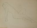 Image of Figure: Nude Woman Leaning Back #334