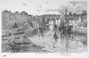 Image of Quai of Pont Aven France, (1895)