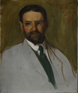 Image of Portrait Sketch of Cyrus E. Dallin