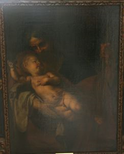 Image of Joseph and the Christ Child