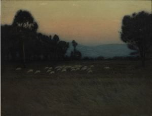 Image of Sheep in the Meadow