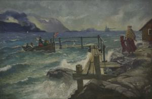 Image of Delivering the Mail, Norway