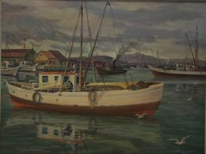 Image of Fishing Boats, Fisherman's Wharf, San Francisco
