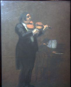 Image of Ysaye: from life as he played at Concert, N.Y.