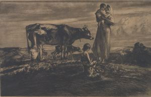 Image of Figures with Cow