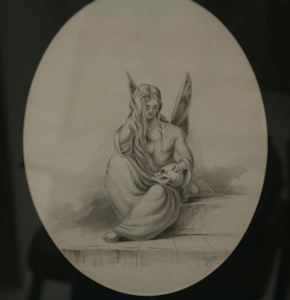 Image of Fairy with Skull