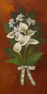 Image of Lilies: Memorial Corsage for Marion