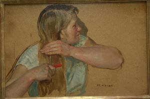 Image of Blond Girl (study)
