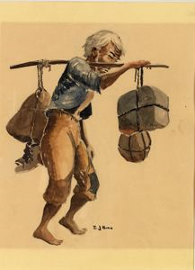 Image of Okinawa, They Carry Heavy Loads No.76