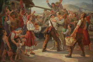 Image of The Liberation of Bulgaria by the Soviet Army
