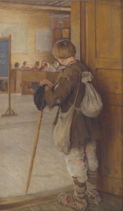 Image of By the School Door: The Reluctant Scholar