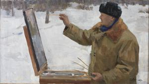 Image of Portrait of the Artist Aleksandr Alekseevich Efimov