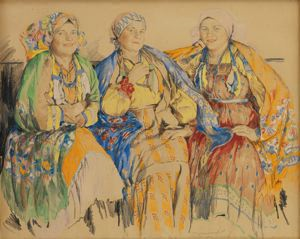 Image of Three Russian Women