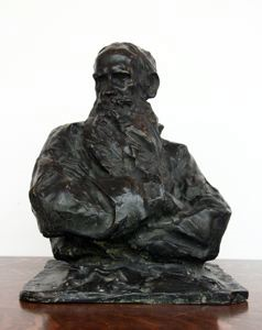 Image of Portrait Bust of Count Leo Nikolaevich Tolstoi