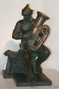 Image of Soldier with Tuba