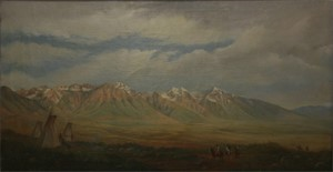 Image of Wasatch Mountains from the North Bench
