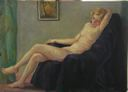 Image of The Artist's Model or Reclining Lady