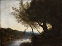 Image of Landscape with Cows (copy after Corot)