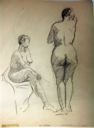 Image of Studies of two Nude Women