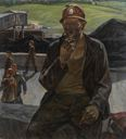 Image of Portrait of the Coal Miner after Work