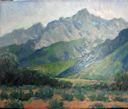 Image of Wasatch Mountains, east of Sandy Utah