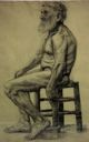 Image of Seated Old Man