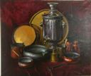 Image of Still-Life with Samovar, Plate and Bowls, Key and Scales